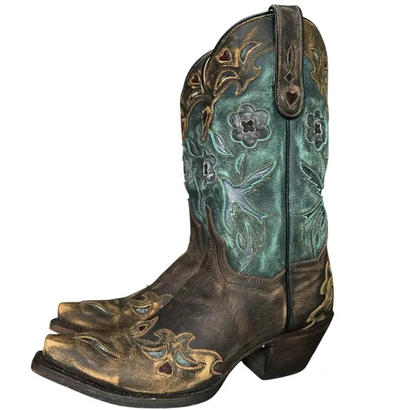 DAN POST ‘BLUEBIRD’ WINGTIP BOOTS PRIDE OF NASHVILLE