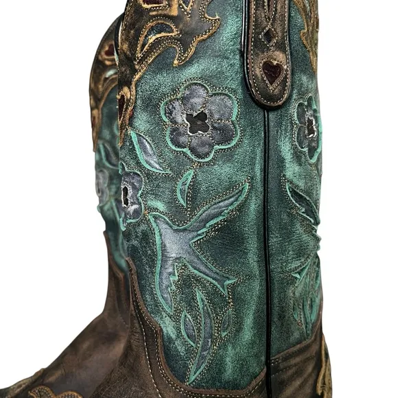 DAN POST ‘BLUEBIRD’ WINGTIP BOOTS PRIDE OF NASHVILLE