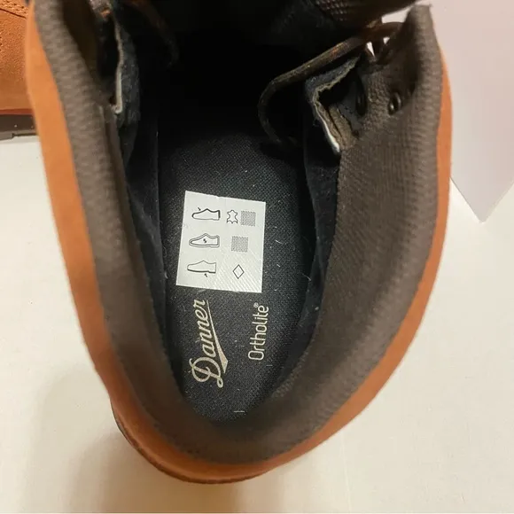 Danner Men's Jag 4.5&quot; Leather WP Hiking Boots Sierra Chocolate Chip Size 10.5 D