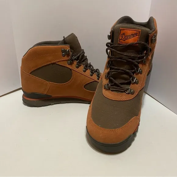 Danner Men's Jag 4.5&quot; Leather WP Hiking Boots Sierra Chocolate Chip Size 10.5 D