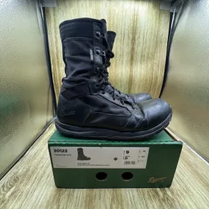 Danner Tachyon 8&quot; Men's 9 Black Polishable Toe Hiking Work Boots Shoes 50124