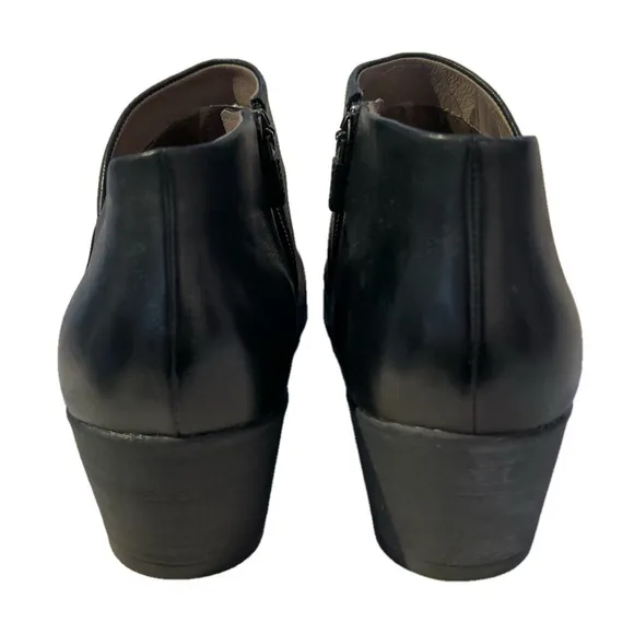 Dansko Raina Burnished Nubuck Black Leather Ankle Boots Size EU 40 US 9.…