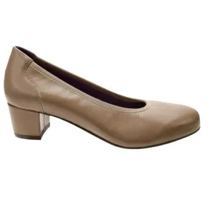 David Tate Womens Simona Leather Slip On Dress Shoes | Size 10M Taupe MSRP $100