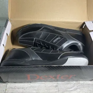 Dexter Men's Ricky III Black/Alloy Bowling Shoes 14 W B1837-5‎ DM0000198