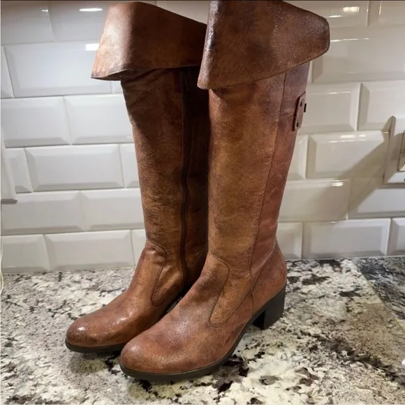 Diba Over The Knee Leather Boots