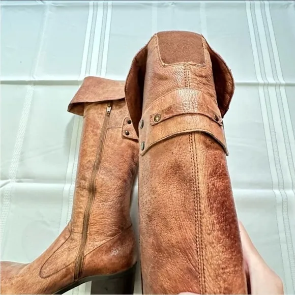Diba Over The Knee Leather Boots