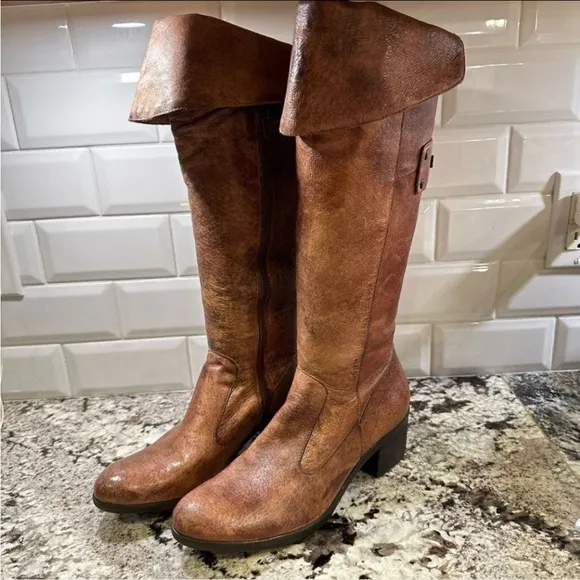 Diba Over The Knee Leather Boots