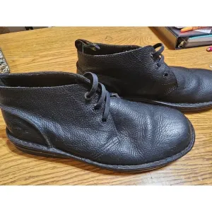 Doc Martens Chukka Boots Black Leather Sussex Shoes Men's Size 11