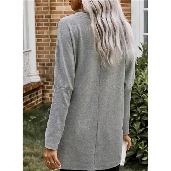 Dokotoo Womens 2025 Spring Outfits Casual Long Sleeve Shirts Lightweight