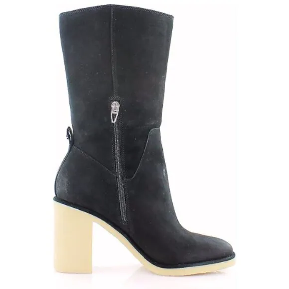 Dolce Vita Women's Caddie Plush Fashion Boot Size 6.5 M, Black