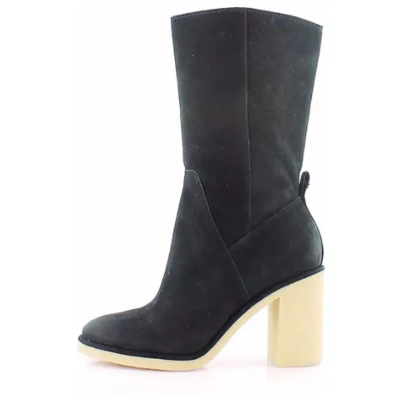 Dolce Vita Women's Caddie Plush Fashion Boot Size 6.5 M, Black