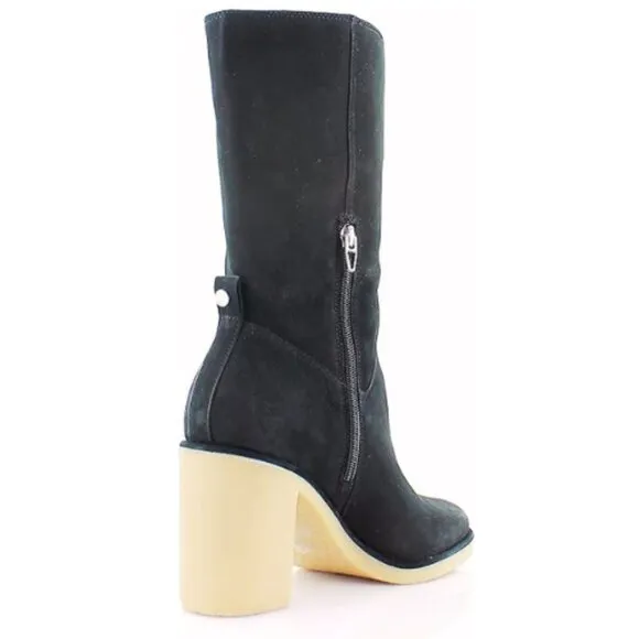 Dolce Vita Women's Caddie Plush Fashion Boot Size 6.5 M, Black