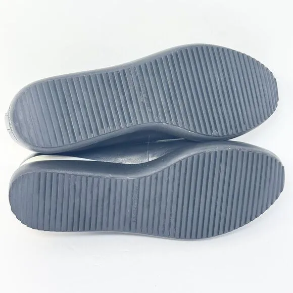 Donald Pliner Lizzee‎ Slip On Platform Sneaker Shoes Black Size 7.5