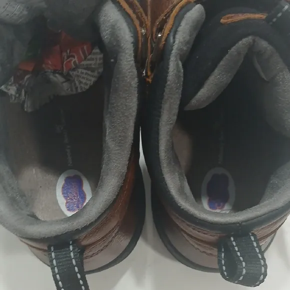 Dr. Comfort Brown Leather Boots Gentle Used Excellent Conditions Sz 11.5