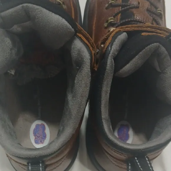 Dr. Comfort Brown Leather Boots Gentle Used Excellent Conditions Sz 11.5