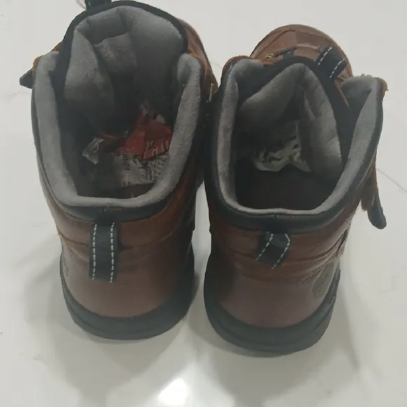 Dr. Comfort Brown Leather Boots Gentle Used Excellent Conditions Sz 11.5