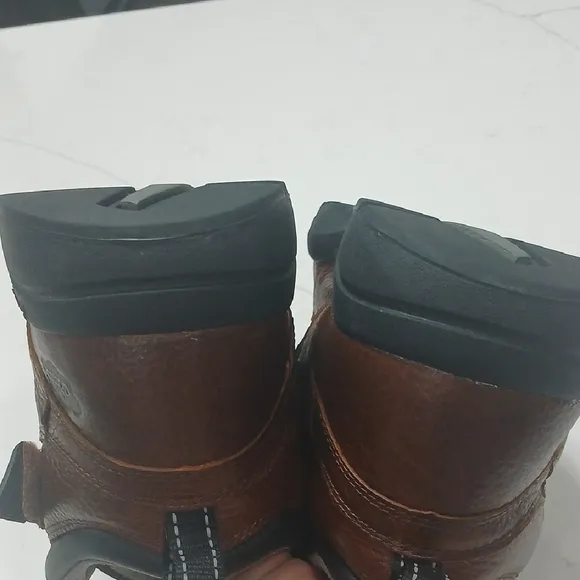 Dr. Comfort Brown Leather Boots Gentle Used Excellent Conditions Sz 11.5