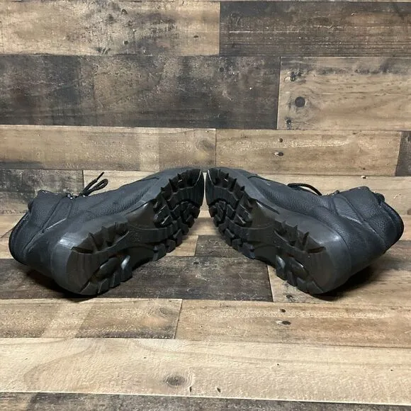 Dr. Doc Martens Steel Toe Safety Shoes Black ASTM F2413-11 Mens 14 Leather Boots