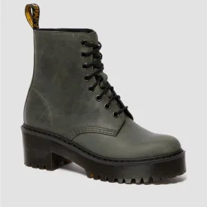 Dr marten Shriver Hi Women's Moldova Leather Heeled Boots size 7 women’s