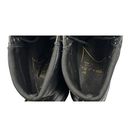 Dr. Martens Amwell Safety Boots Men’s 5 Women’s 6 Black Leather Slip Resistant