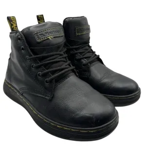 Dr. Martens Amwell Safety Boots Men’s 5 Women’s 6 Black Leather Slip Resistant