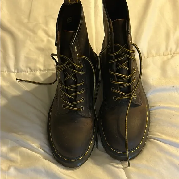 Dr. Martens BEX Brown Leather Boots