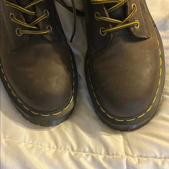 Dr. Martens BEX Brown Leather Boots