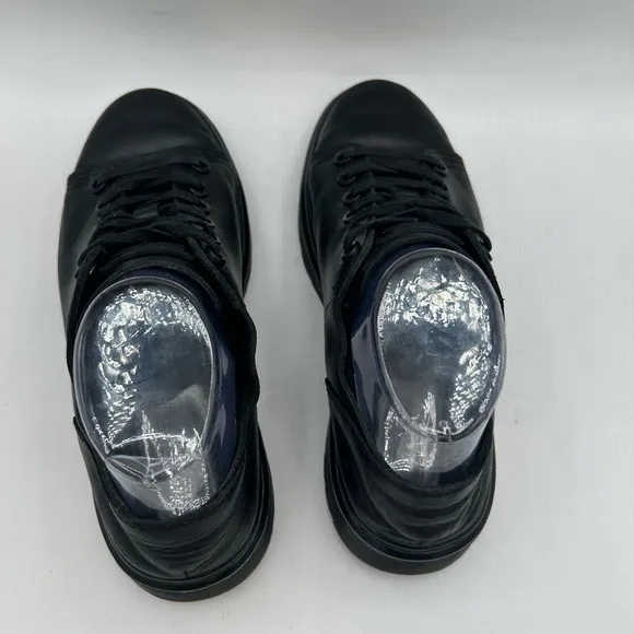 Dr. Martens Docs Dante 6 Eye Leather Shoes in Black Sneaker, Grunge Y2K men’s 6