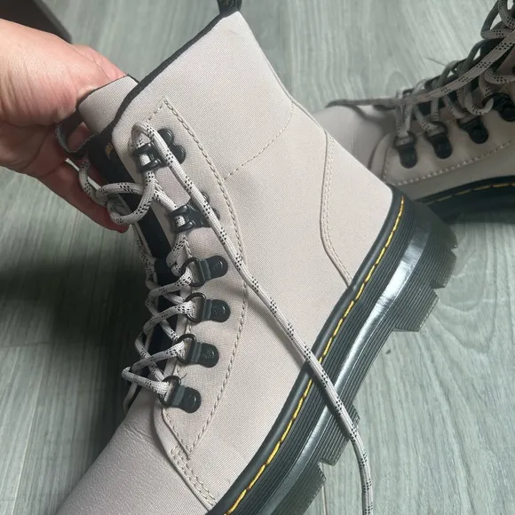 Dr. Martens Women's Cream Combat Boots
