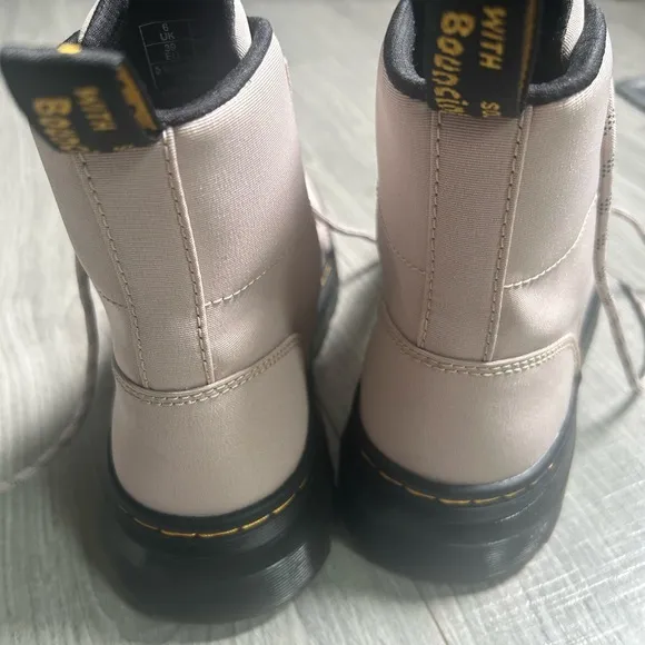Dr. Martens Women's Cream Combat Boots