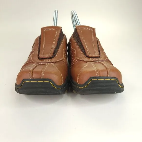 Dr Martins Shoes Womens US 7 Eu 38 Brown Leather Mule Comfort Work Nurse Career‎