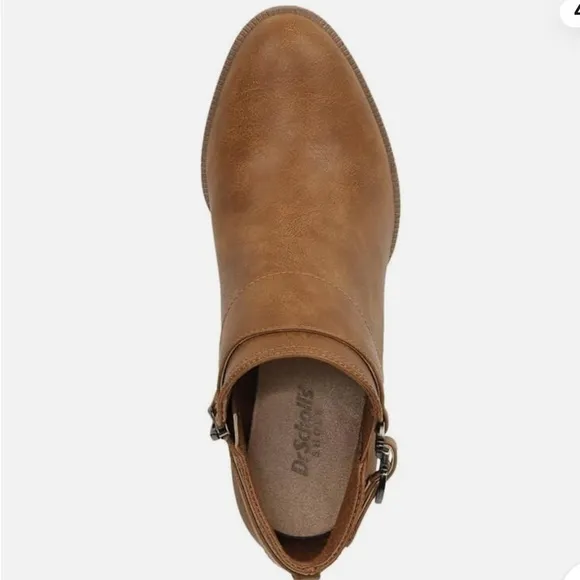 Dr. Scholl's Kickstart WesternBooties Women's Brown StackedBlock Heel ZPO756