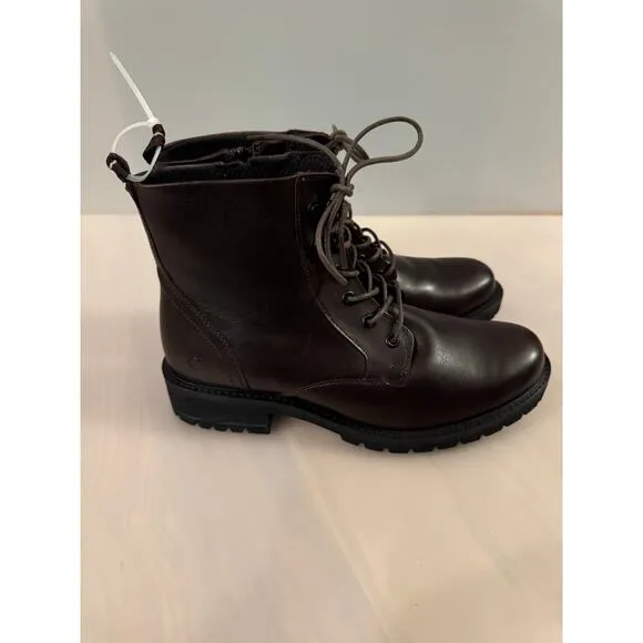 ECCO Elaina Street Lace-Up women’s brown Boot size 9-9 1/2 (New)