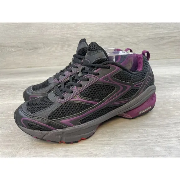 Ecco Receptor RXP 3080 Women's 8 Black Fabric Upper Athletic Hiking Sneaker Shoe