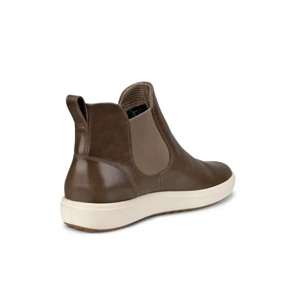 Ecco Soft 7 Women’s Leather Brown Chelsea Boots size 4-4.5
