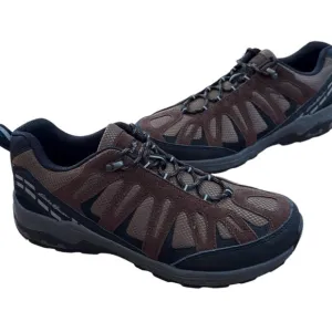 EDDIE BAUER MENS BOBBY HIKING OUTDOOR CAMPING SHOES BROWN SUEDE NWOT SIZE 9