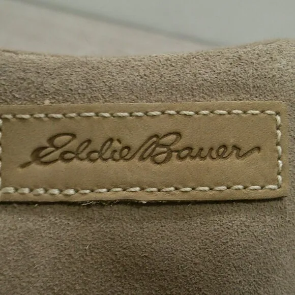 Eddie Bauer Women's Hunt Pac Deluxe Faux Fur Cuff Lace up Snow Boots Size 6.5