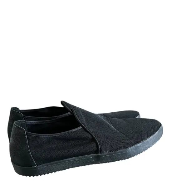 Eileen Fisher Pep Slip-On Mesh Shoes In Black Size 9