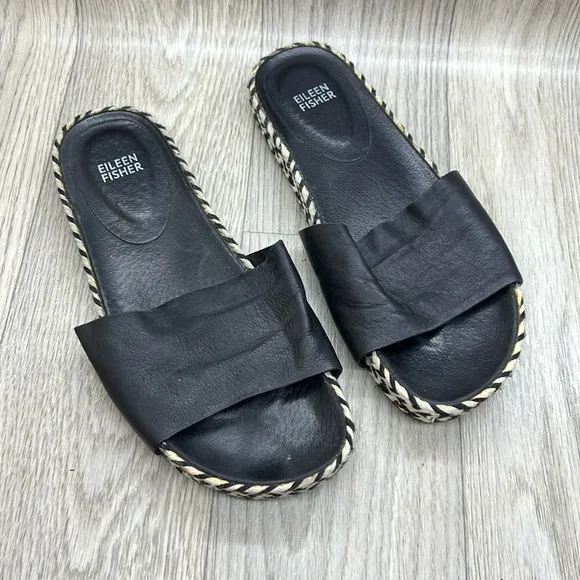 Eileen Fisher slip-on sandals