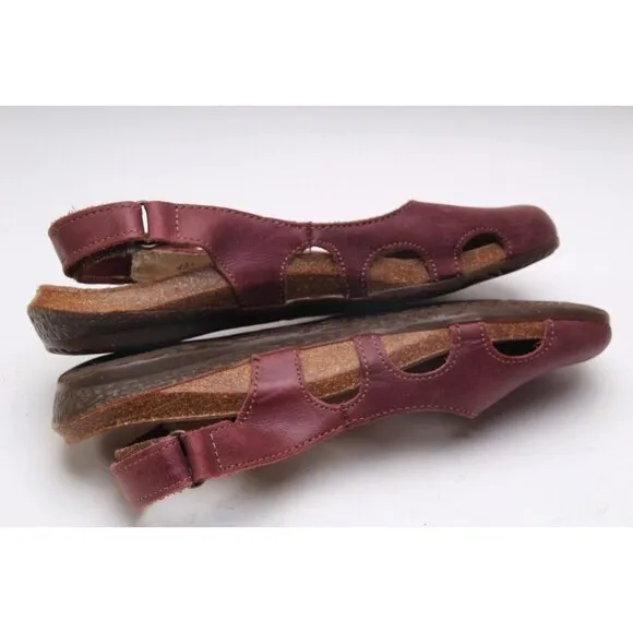El Naturalista Wakataua Sandals Shoes Slingback Leather Women's Summer Sz ...