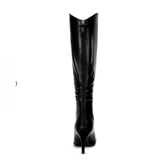Elegant Black Women's Knee-High Boots
