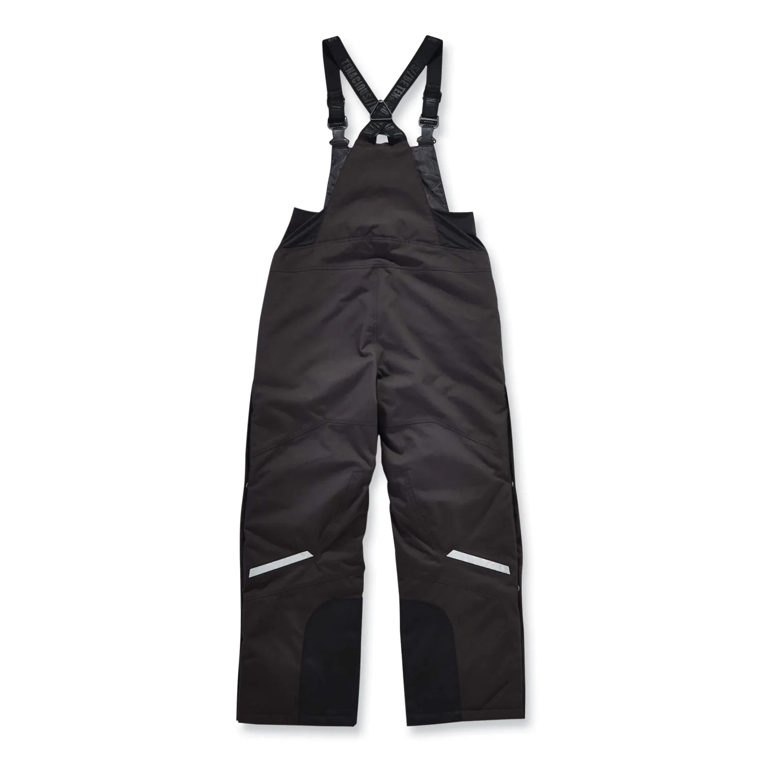 ergodyne® N-Ferno 6471 Thermal Bibs with 500D Nylon Shell, 4X-Large, Black