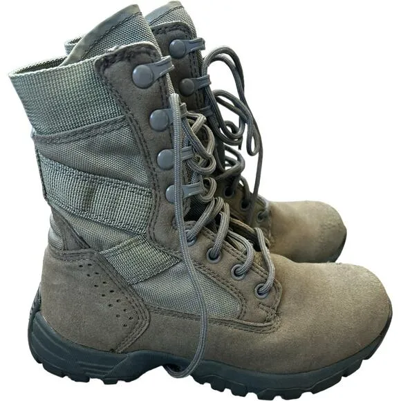 EUC Belleville Tactical Research TR696 Flyweight Sage Green USAF Boots Youth 3.5