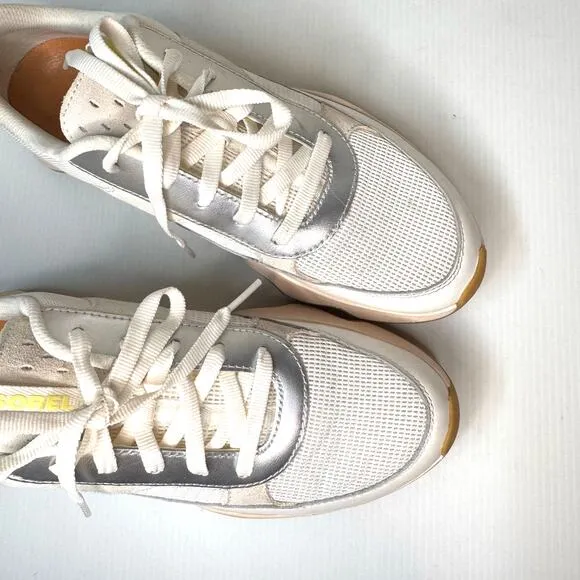 EUC SOREL Sneakers Women's 9.5 Kinetic Impact II Lace Mesh Trainer Tennis Shoes