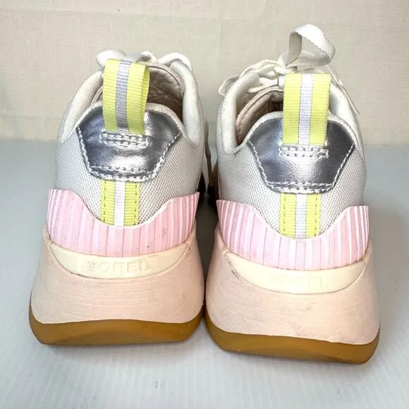 EUC SOREL Sneakers Women's 9.5 Kinetic Impact II Lace Mesh Trainer Tennis Shoes