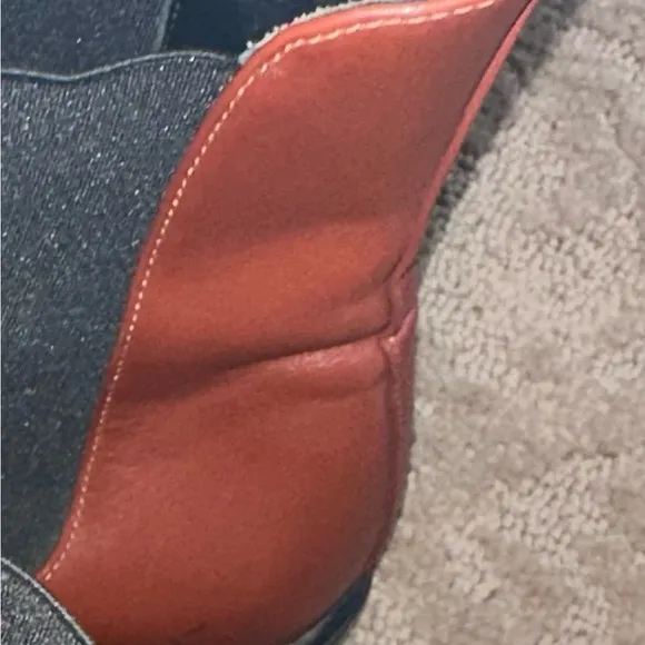 Everlane Brown Ankle Boots Booties with Elastic Panels