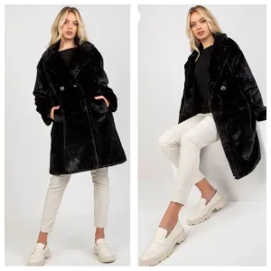 Fabulous Long Faux Fur Coat
