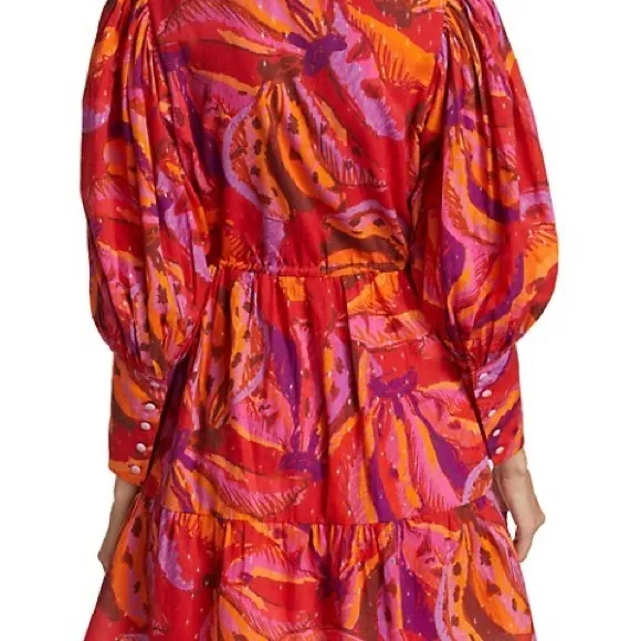 Farm Rio Banana Juice Cotton Minidress