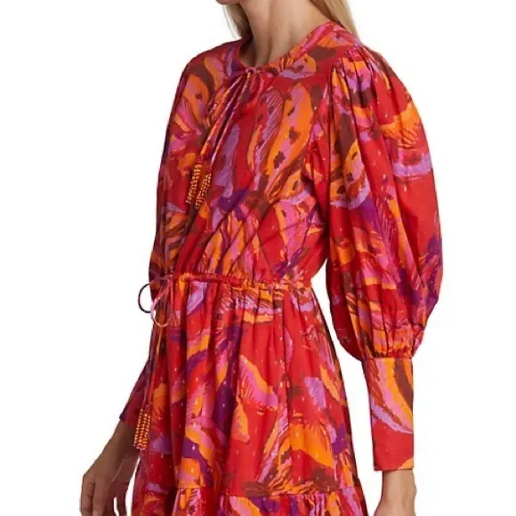 Farm Rio Banana Juice Cotton Minidress