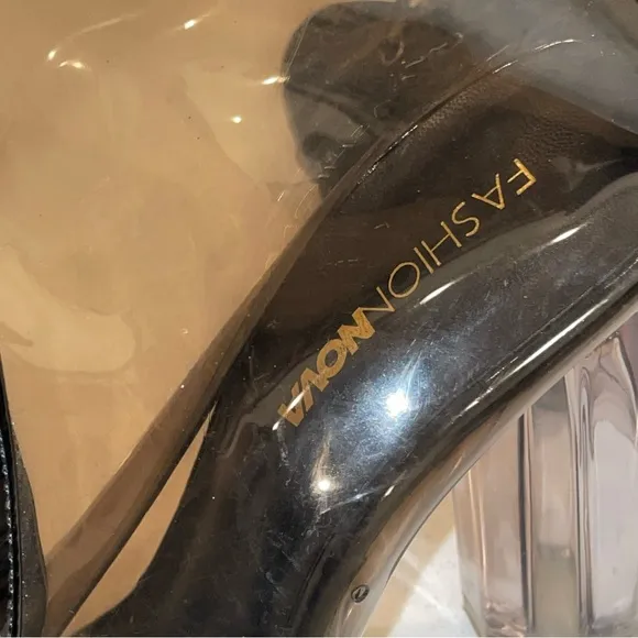 Fashion Nova Black Heeled Boots